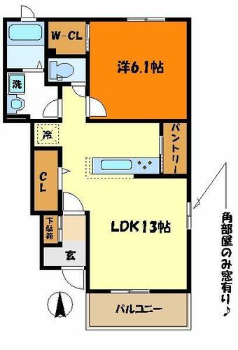 同じ建物の物件間取り写真 - ID:214054742109