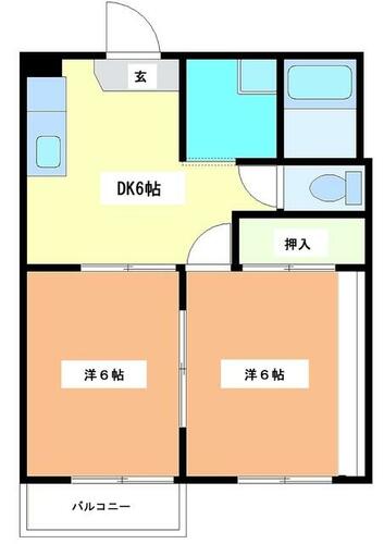 同じ建物の物件間取り写真 - ID:209005607098