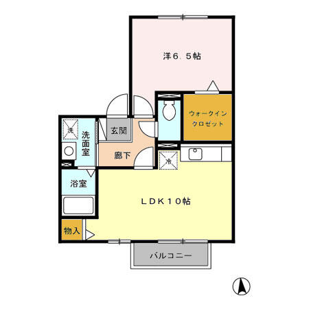 同じ建物の物件間取り写真 - ID:243006653065