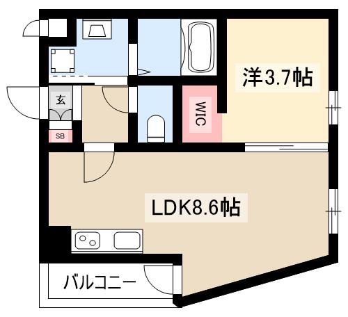 同じ建物の物件間取り写真 - ID:223031820876