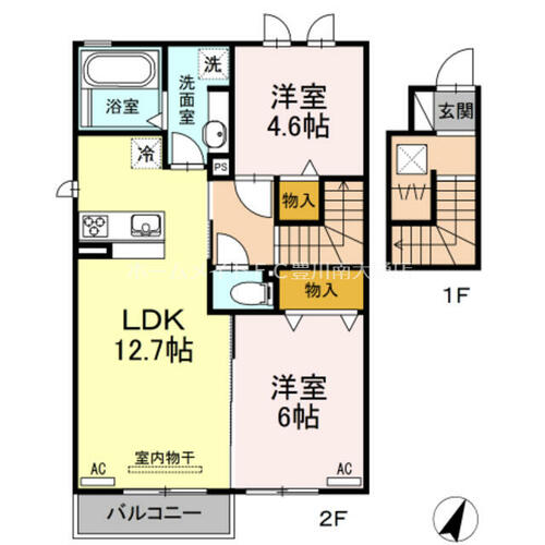 同じ建物の物件間取り写真 - ID:223032262666