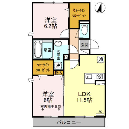 同じ建物の物件間取り写真 - ID:211047137144