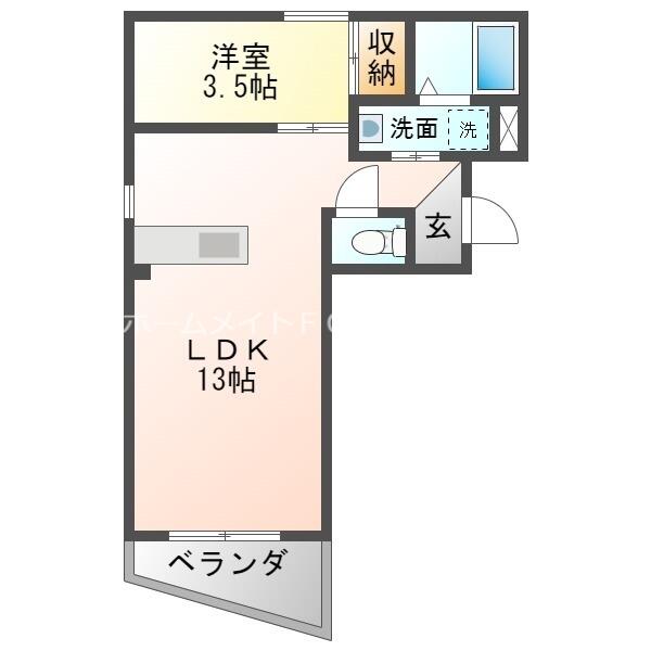 東岡崎Ｒｅｓｉｄｅｎｃｅ｜愛知県岡崎市明大寺町字菩提円(賃貸マンション1LDK・1階・40.20㎡)の写真 その2