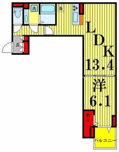 同じ建物の物件間取り写真 - ID:213101334937