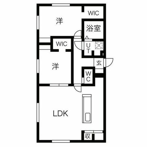 同じ建物の物件間取り写真 - ID:201022379985