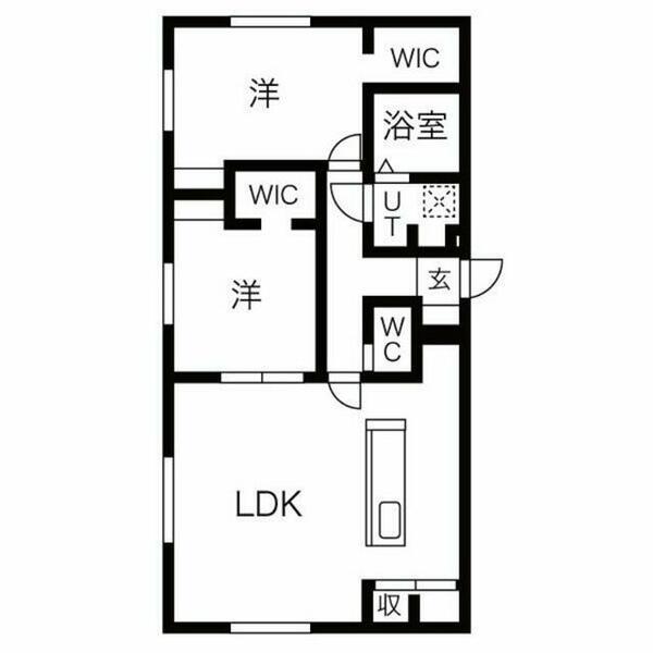 仮）Ｒ－ｆｉｎｏ北８条 305｜北海道札幌市中央区北八条西２０丁目(賃貸マンション2LDK・3階・66.12㎡)の写真 その1