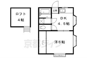 ＥＩＫＯハイツ 201 ｜ 京都府京都市左京区岩倉上蔵町（賃貸アパート1DK・2階・26.71㎡） その2