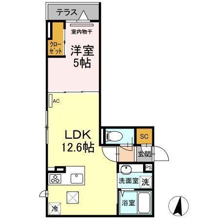 同じ建物の物件間取り写真 - ID:213103287961