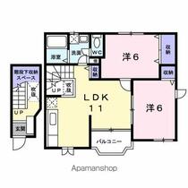 グレイスⅠ 202 ｜ 茨城県神栖市大野原２丁目（賃貸アパート2LDK・2階・58.53㎡） その2