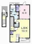 袖ケ浦市蔵波 2階建 築2年のイメージ