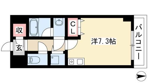 同じ建物の物件間取り写真 - ID:223023297908