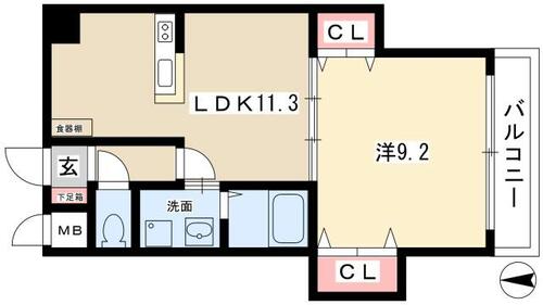 同じ建物の物件間取り写真 - ID:223029132124