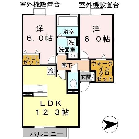 同じ建物の物件間取り写真 - ID:229009030142