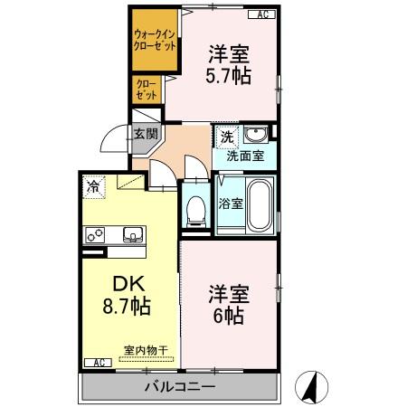 同じ建物の物件間取り写真 - ID:235005140250