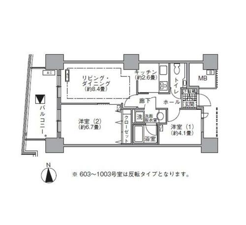 同じ建物の物件間取り写真 - ID:213103484921