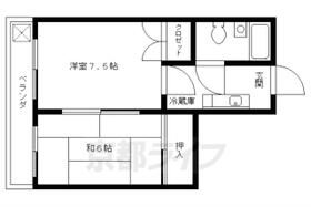 アケタハイツ 301 ｜ 京都府京都市上京区出水通千本東入東神明町（賃貸マンション2K・3階・29.43㎡） その2