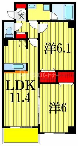 同じ建物の物件間取り写真 - ID:212042167939