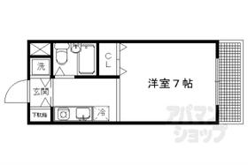 北園１２００ 202 ｜ 京都府京都市左京区下鴨北園町（賃貸マンション1K・2階・19.73㎡） その2