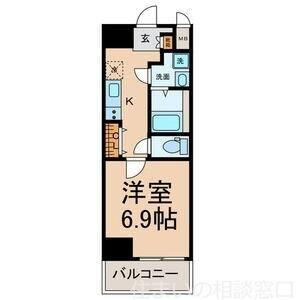 愛知県岡崎市材木町１丁目(賃貸マンション1K・10階・26.88㎡)の写真 その2