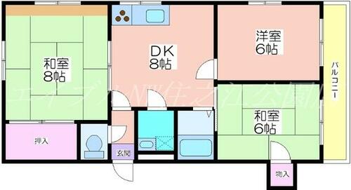 同じ建物の物件間取り写真 - ID:227081902655