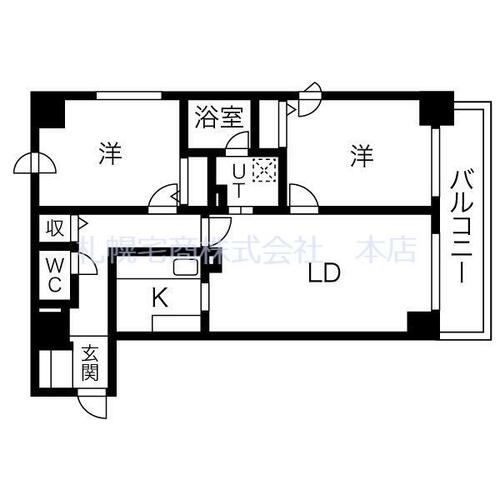 同じ建物の物件間取り写真 - ID:201022392252