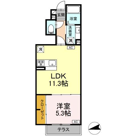 同じ建物の物件間取り写真 - ID:213101207351