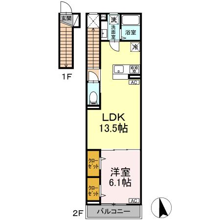 同じ建物の物件間取り写真 - ID:213101207274