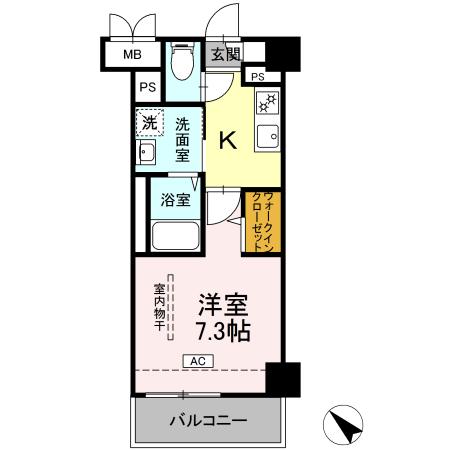 同じ建物の物件間取り写真 - ID:234022945717