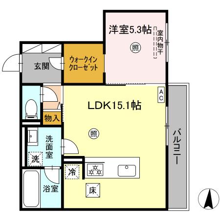 同じ建物の物件間取り写真 - ID:241004792822