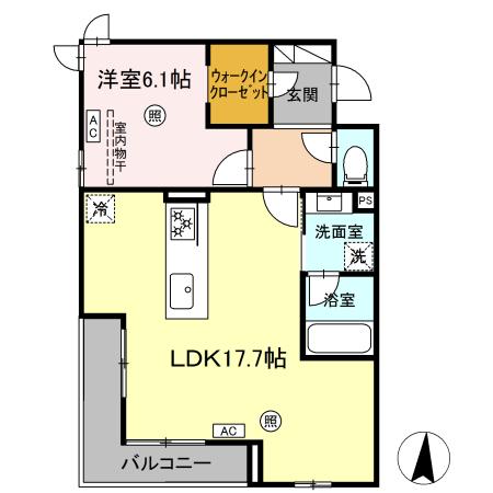 同じ建物の物件間取り写真 - ID:241004792824