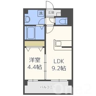 ルオーレ大橋｜福岡県福岡市南区塩原３丁目(賃貸マンション1LDK・3階・33.79㎡)の写真 その2