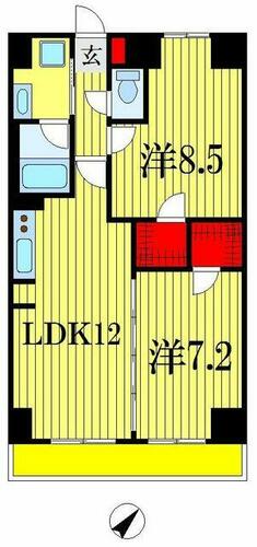 同じ建物の物件間取り写真 - ID:212042167215