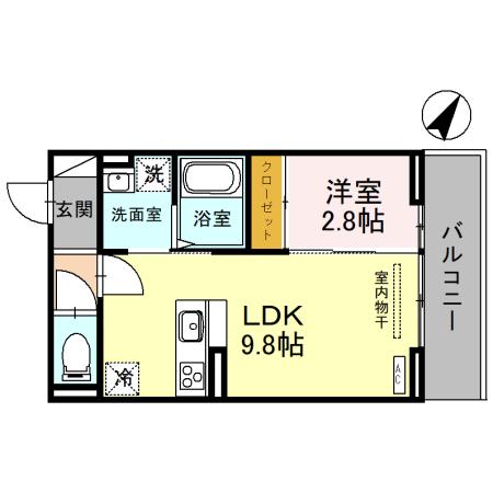 同じ建物の物件間取り写真 - ID:211046429034