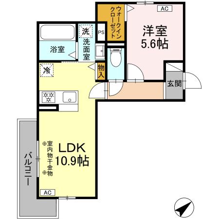 同じ建物の物件間取り写真 - ID:222016497631