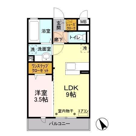 同じ建物の物件間取り写真 - ID:208009247092