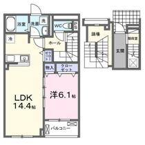 山梨県南アルプス市藤田（賃貸アパート1LDK・3階・60.17㎡） その2