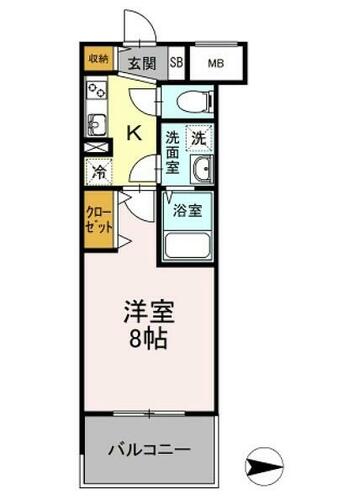 同じ建物の物件間取り写真 - ID:213101745515