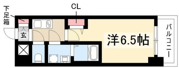 Ｓ－ＲＥＳＩＤＥＮＣＥ今池駅前 803｜愛知県名古屋市千種区内山３丁目(賃貸マンション1K・8階・22.76㎡)の写真 その2