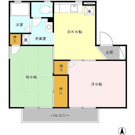 同じ建物の物件間取り写真 - ID:229009043306