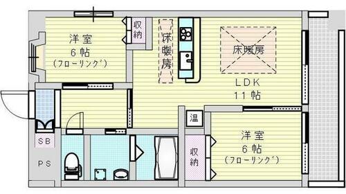 同じ建物の物件間取り写真 - ID:227081939928