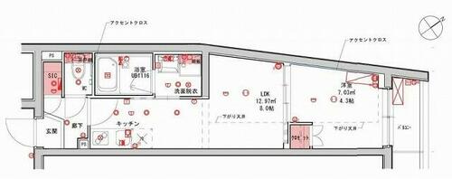 同じ建物の物件間取り写真 - ID:213101748774