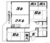 浜松市中央区長鶴町 3階建 築44年のイメージ