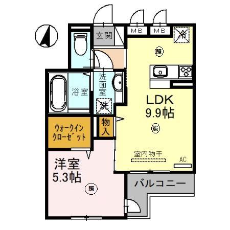 同じ建物の物件間取り写真 - ID:228048596764