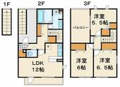 江戸川区鹿骨５丁目 3階建 築12年のイメージ