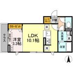 （仮称）ＹＳ太白区長町１丁目Ｄ－ＲＯＯＭのイメージ