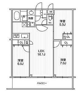 同じ建物の物件間取り写真 - ID:213101799159