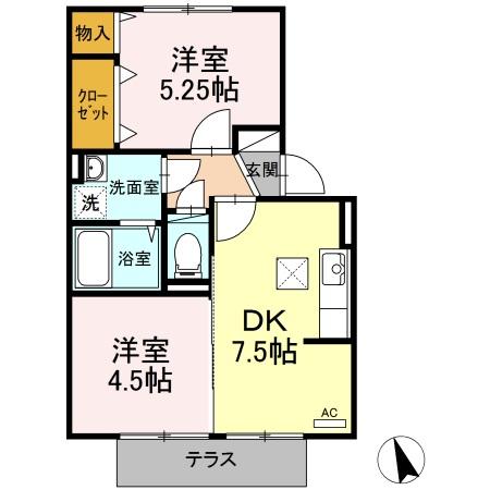 同じ建物の物件間取り写真 - ID:240028297944