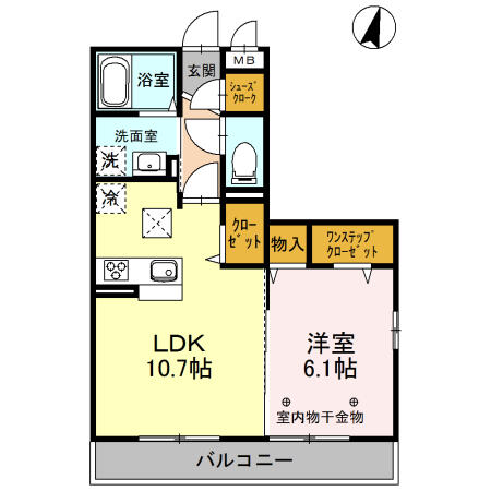 同じ建物の物件間取り写真 - ID:211046806051