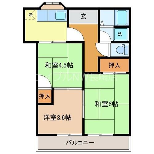 同じ建物の物件間取り写真 - ID:242001492891