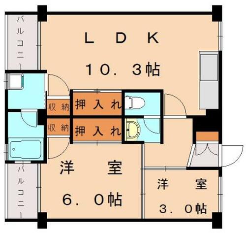 同じ建物の物件間取り写真 - ID:240028713021